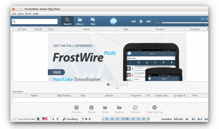 Frostwire 5.7.7 Download