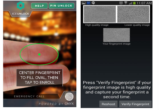 fingerprint image capture software