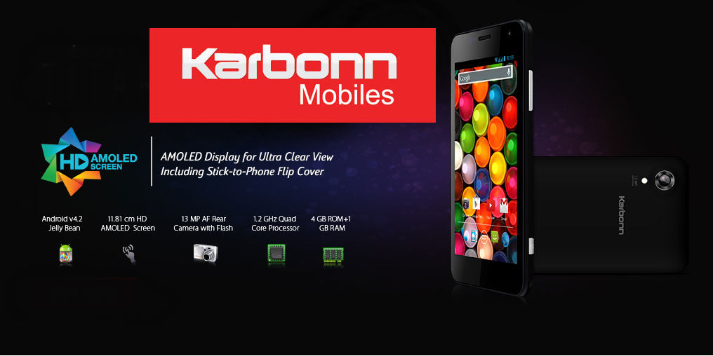 karbonn folding mobile