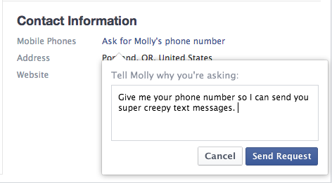 how to send a relationship request on facebook