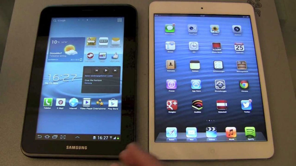 Full Feature Comparison Samsung Galaxy Tab S Versus Apple iPad Air