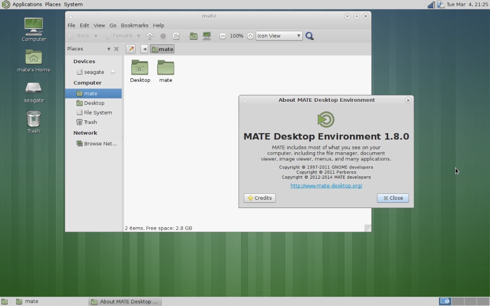 Install Mate Desktop Environment