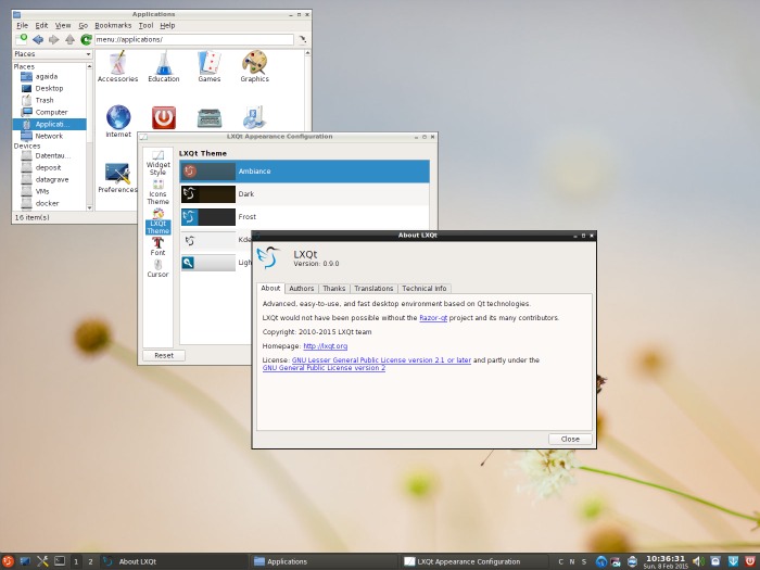 LXQT-Desktop-Screen
