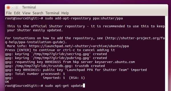 shutter-linux