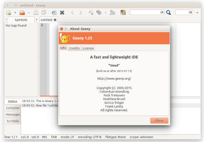 install geany ubuntu 18.04