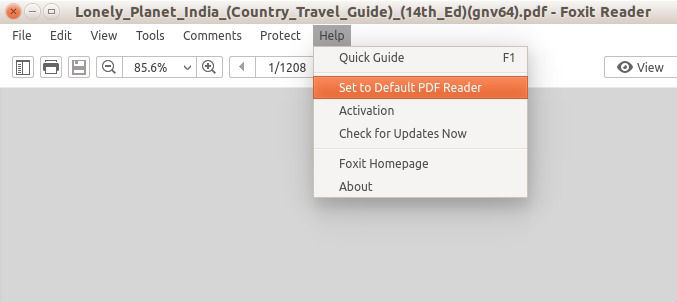 foxit reader download for ubuntu