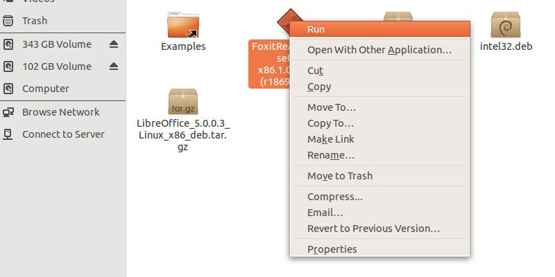 install foxit reader ubuntu 20.04