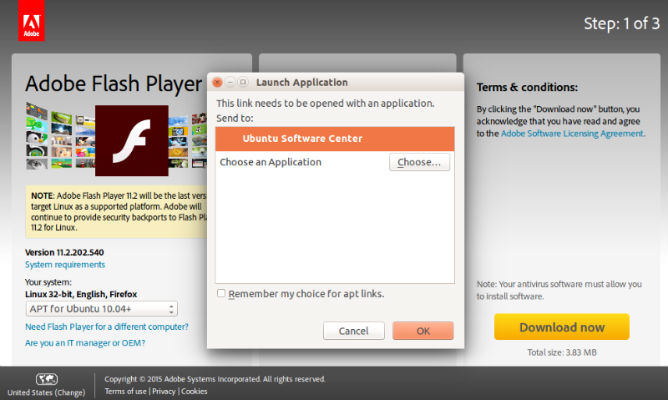 update adobe flash player firefox