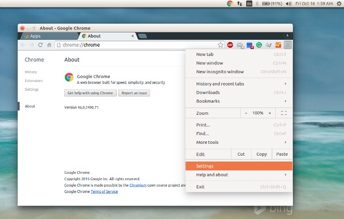 updating chrome in ubuntu