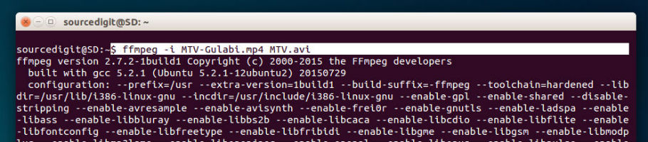 uninstall ffmpeg ubuntu