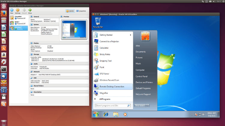 run windows vm on ubuntu