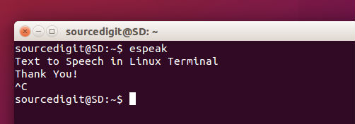 espeak-text