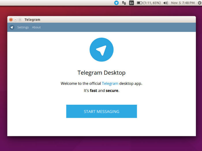 telegram-ubuntu