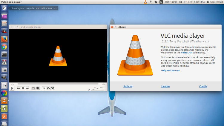 vlc-linux-open