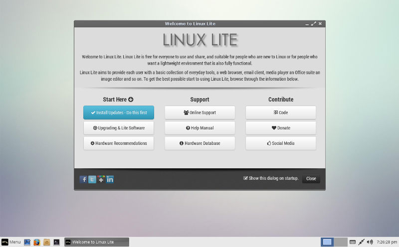 lite linux