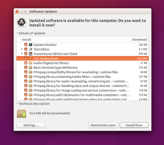vlc for ubuntu offline