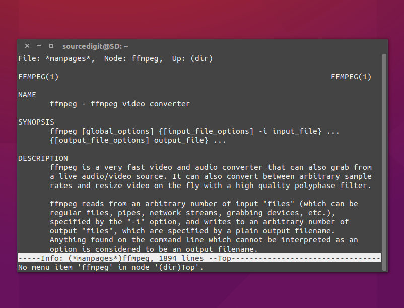 how install ffmpeg ubuntu 14.04