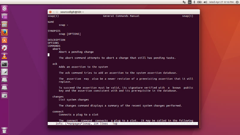 Ubuntu очистить кэш snap