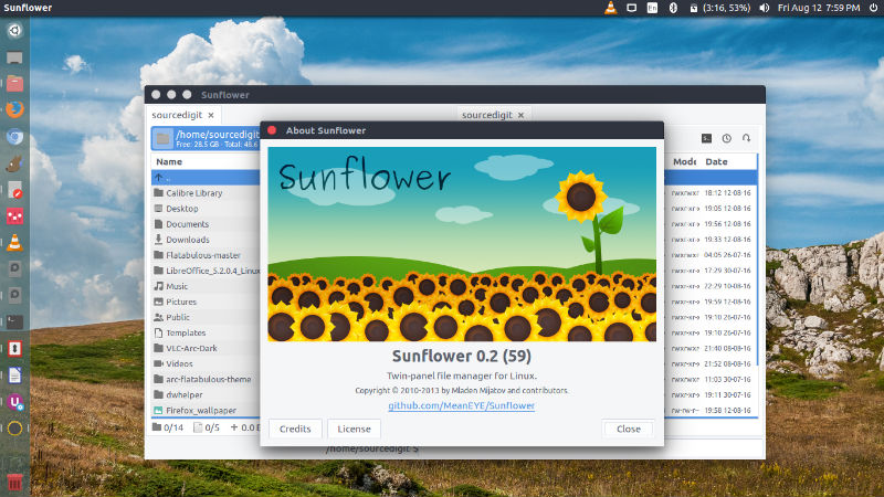 sunflower-file-manager