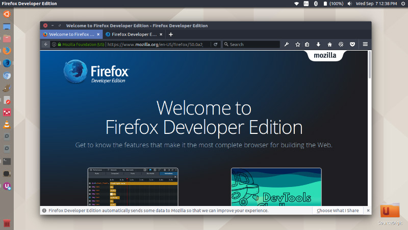 firefox-developer-ubuntu