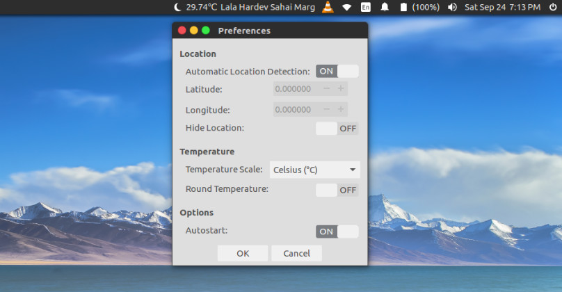 weather indicator ubuntu 14.04