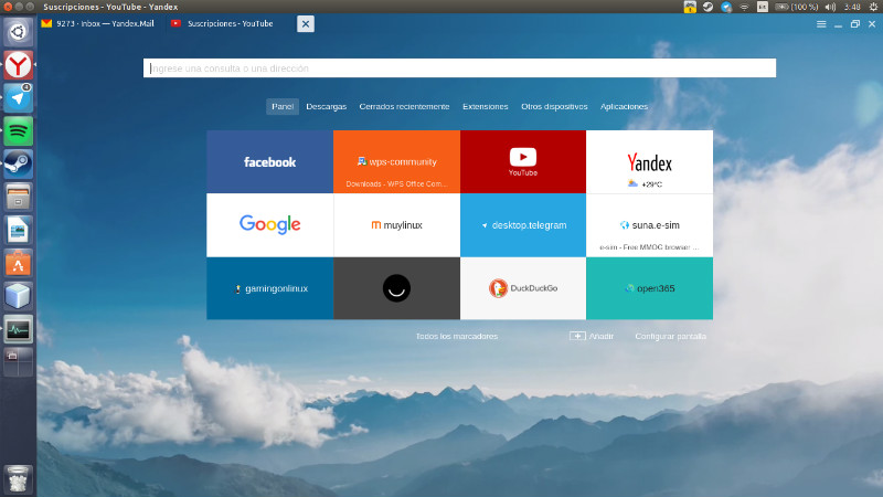 yandex-browser-ubuntu