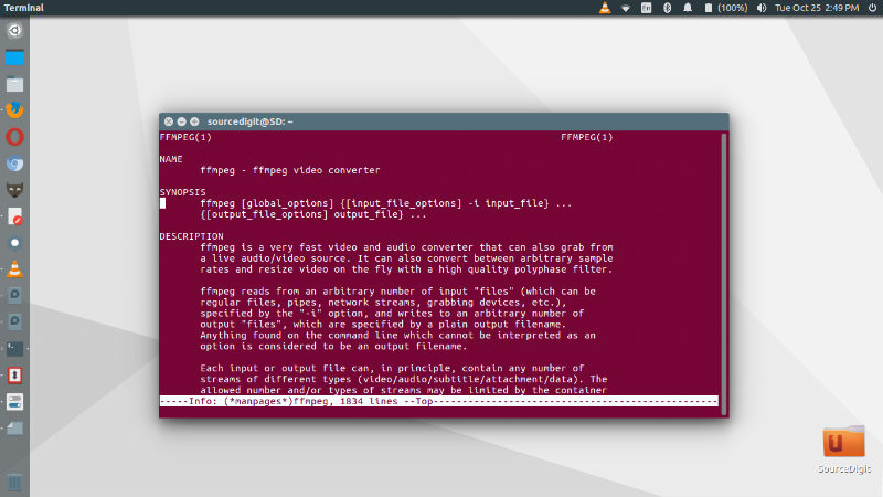 ffmpeg ubuntu 18.04