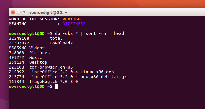 linux compare files in two directories
