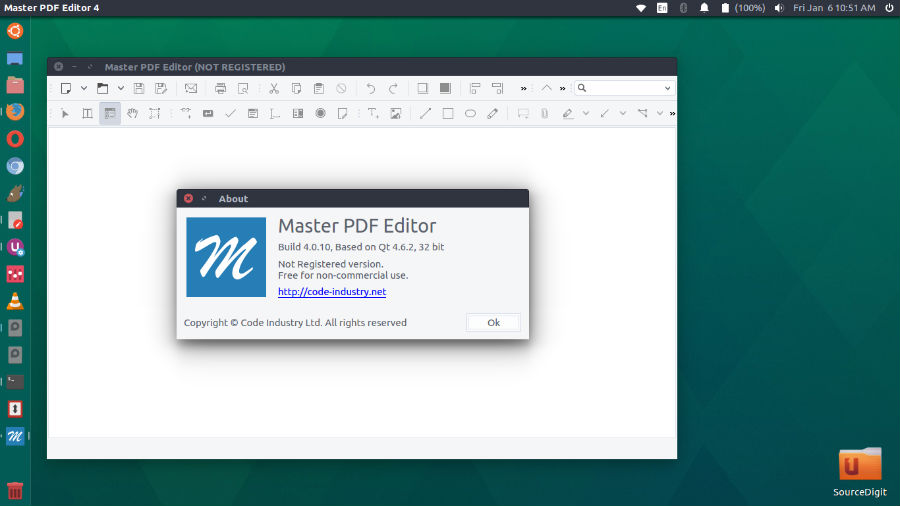 instaling Master PDF Editor 5.9.61