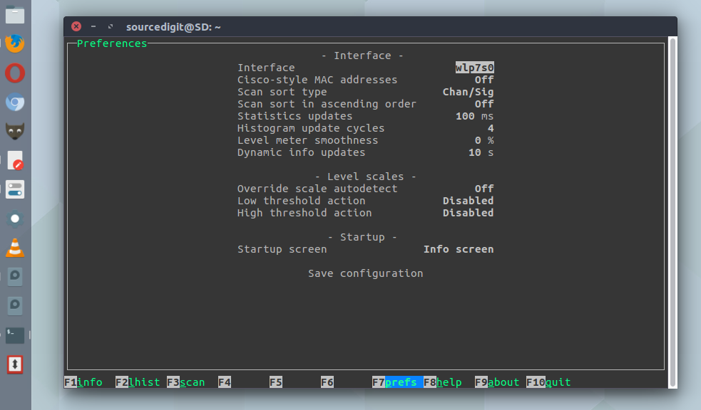 how to find wireless mac address on ubuntu