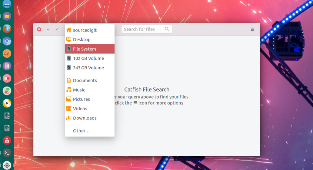 ubuntu search file