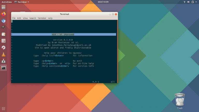 Как выйти из vim linux