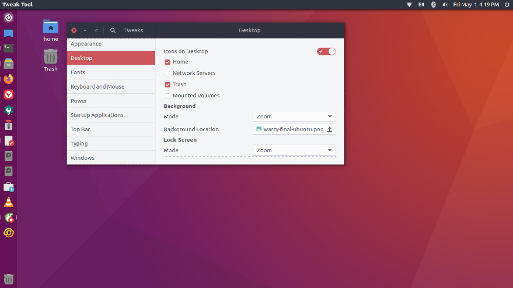 Как установить tweak tool в ubuntu