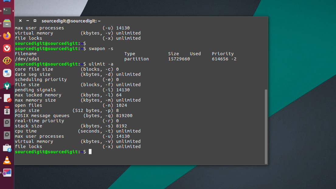 How To Check Total Virtual Memory Size In Linux Ubuntu