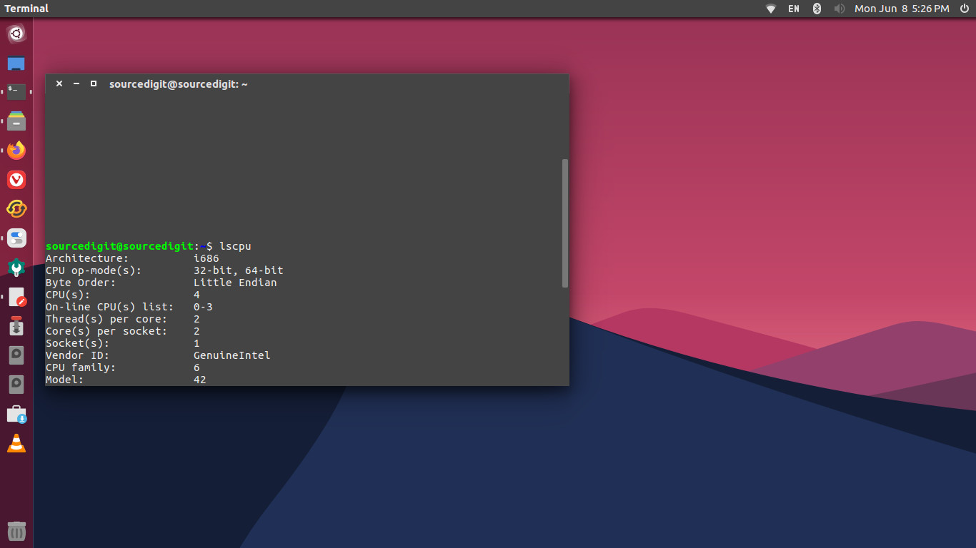 team Articulatie Strippen Commands to check CPU information in Linux Ubuntu