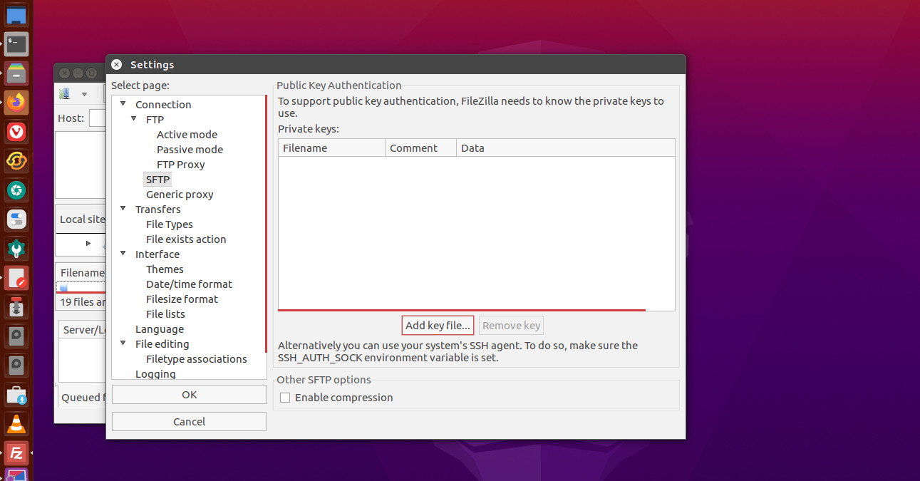 install filezilla ubuntu terminal
