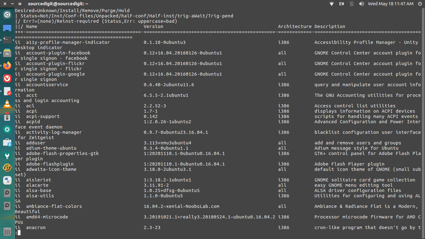 How To Check Installed Packages In Linux Terminal