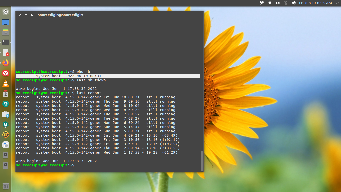 Check Reboot History In Linux How To Check Last 10 Reboot In Linux